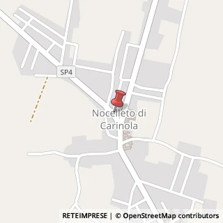 Mappa Via 4 Novembre, 99, 81030 Carinola, Caserta (Campania)