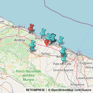 Mappa SP  56 Molfetta - Ruvo km 3, 70056 Molfetta BA, Italia (10.48)