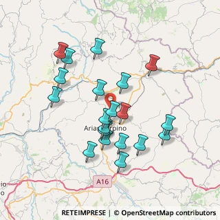 Mappa Contrada Sterda di sopra, 83031 Ariano Irpino AV, Italia (7.425)