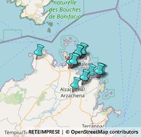 Mappa 07020 Palau SS, Italia (8.21067)