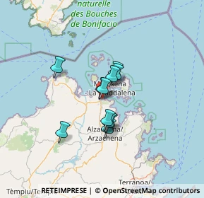 Mappa 07020 Palau SS, Italia (9.21091)