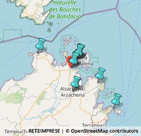 Mappa 07020 Palau SS, Italia (9.38636)