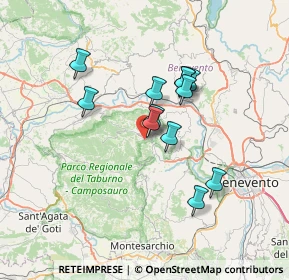 Mappa Via F. Falluto, 82038 Vitulano BN, Italia (5.93167)