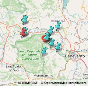 Mappa Via F. Falluto, 82038 Vitulano BN, Italia (5.49923)