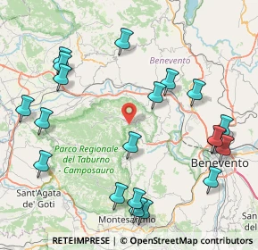 Mappa Via F. Falluto, 82038 Vitulano BN, Italia (10.6345)