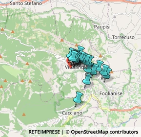 Mappa Via F. Falluto, 82038 Vitulano BN, Italia (0.841)