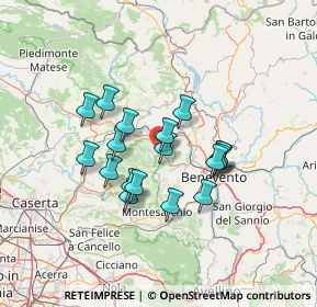 Mappa Via F. Falluto, 82038 Vitulano BN, Italia (11.53944)