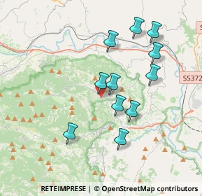 Mappa Via F. Falluto, 82038 Vitulano BN, Italia (3.61)