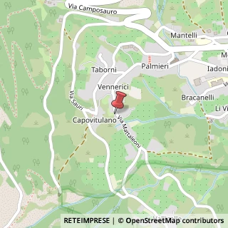 Mappa Via Mattaleoni, 5, 82038 Vitulano, Benevento (Campania)