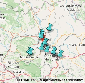 Mappa Contrada Fasanella, 82100 Benevento BN, Italia (10.13083)