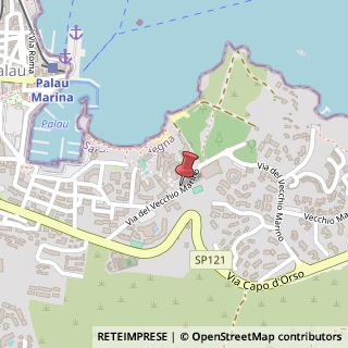 Mappa Via del Vecchio Marino, 9, 07020 Palau, Sassari (Sardegna)