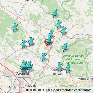 Mappa Via Castagneto, 81010 Castel Campagnano CE, Italia (9.352)