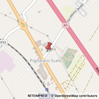 Mappa Strada Statale Casilina, 1, 81052 Pignataro Maggiore, Caserta (Campania)