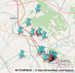 Mappa Via Ugo Foscolo, 81050 Pastorano CE, Italia (9.525)