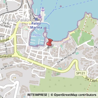 Mappa Via Riva dei Lestrigoni, 19, 07020 Palau, Sassari (Sardegna)