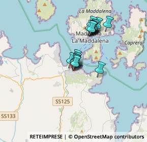 Mappa Via Omero, 07020 Palau SS, Italia (2.80778)