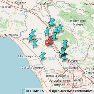 Mappa SS7, 81050 Francolise CE, Italia (11.341)