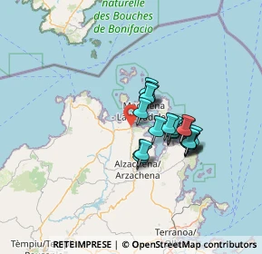 Mappa Arzachena, 07020 Palau SS, Italia (10.498)