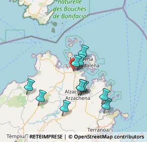 Mappa Località Liscia Culumba, 07020 Palau SS, Italia (13.96091)
