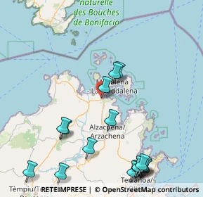 Mappa Località Liscia Culumba, 07020 Palau SS, Italia (22.52)