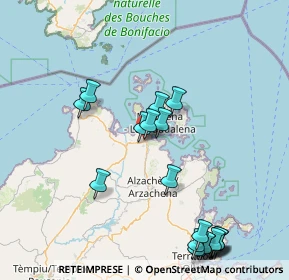 Mappa Località Liscia Culumba, 07020 Palau SS, Italia (20.938)