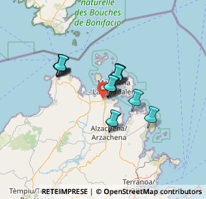 Mappa Località Liscia Culumba, 07020 Palau SS, Italia (9.9175)