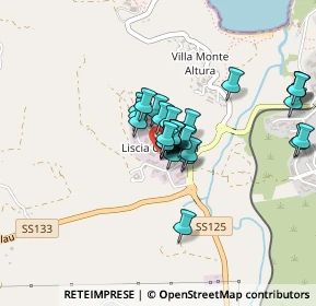 Mappa Località Liscia Culumba, 07020 Palau SS, Italia (0.33214)