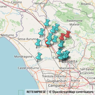 Mappa SS7, 81042 Calvi Risorta CE, Italia (11.5745)