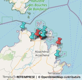 Mappa Via delle Camelie, 07020 Palau SS, Italia (7.23818)