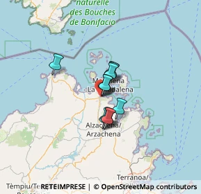 Mappa Via delle Camelie, 07020 Palau SS, Italia (7.22583)