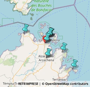 Mappa Via delle Camelie, 07020 Palau SS, Italia (9.38909)