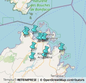 Mappa SP121, 07020 Palau SS, Italia (10.59455)