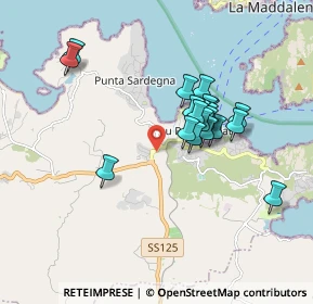 Mappa SP121, 07020 Palau SS, Italia (1.6)
