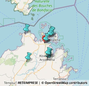 Mappa Liscia Culumba, 07020 Palau SS, Italia (9.08818)