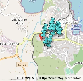 Mappa Via Monte Zebio, 07020 Palau SS, Italia (0.304)