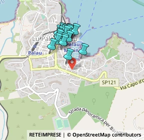 Mappa Via dei Ciclopi, 07020 Palau SS, Italia (0.399)