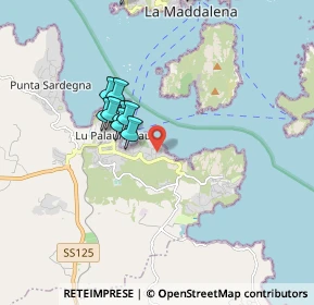 Mappa Via Baia Saraceno, 07020 Palau SS, Italia (2.25917)