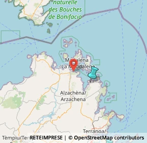 Mappa Via degli Achei, 07021 Palau SS, Italia (61.97167)