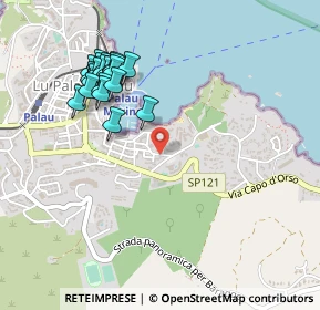Mappa Via Clitennestra, 07020 Palau SS, Italia (0.5405)