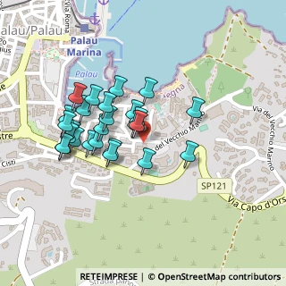 Mappa Via Clitennestra, 07020 Palau SS, Italia (0.2)