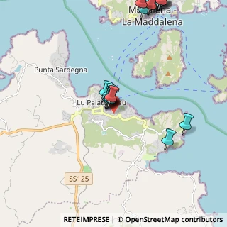 Mappa Via degli Achei, 07021 Palau SS, Italia (2.62278)