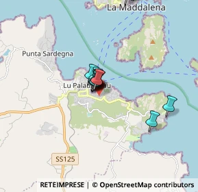 Mappa 07021 Palau SS, Italia (2.50053)