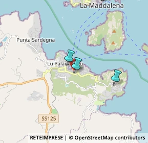 Mappa Via Clitennestra, 07020 Palau SS, Italia (3.56333)