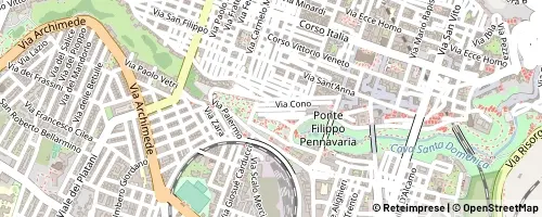 Mappa Ragusa