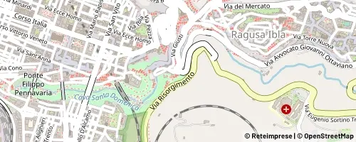Mappa Ragusa