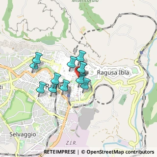 Mappa Via Angelo Maiorana, 97100 Ragusa RG, Italia (0.70167)