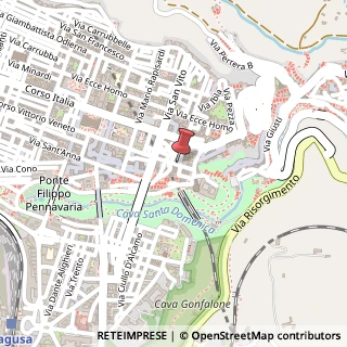 Mappa Corso Vittorio Veneto,  21, 97100 Ragusa, Ragusa (Sicilia)