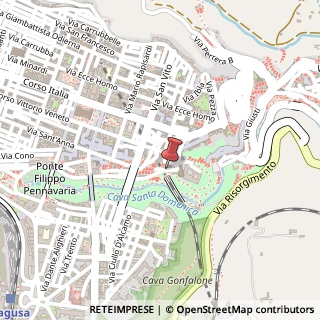 Mappa Via Carlo Alberto dalla Chiesa, 6, 97100 Ragusa, Ragusa (Sicilia)