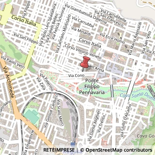 Mappa Via Santissimo Salvatore,  48, 97100 Ragusa, Ragusa (Sicilia)