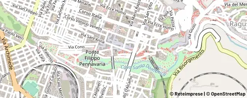 Mappa Ragusa